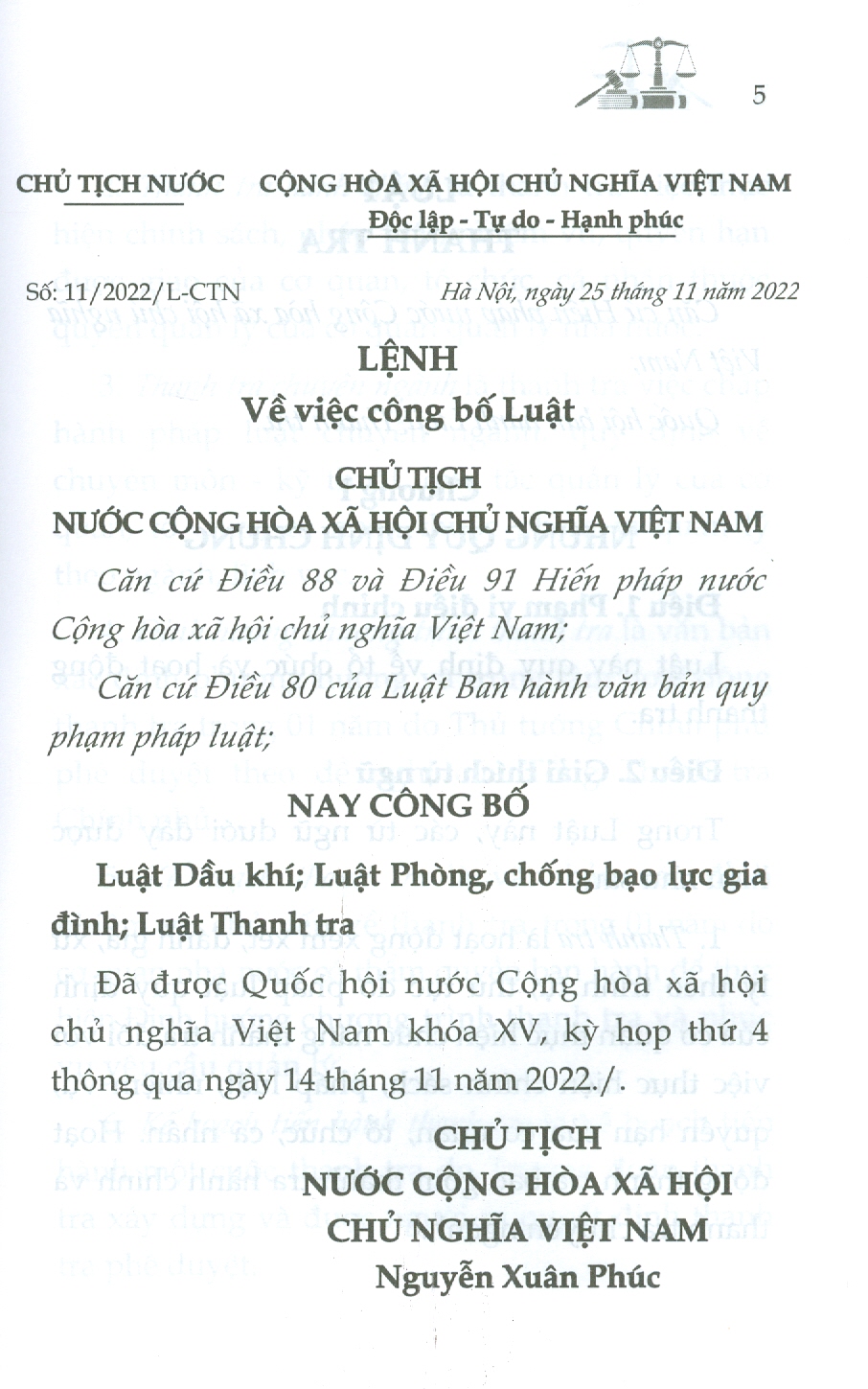 Luật Thanh Tra Năm 2022