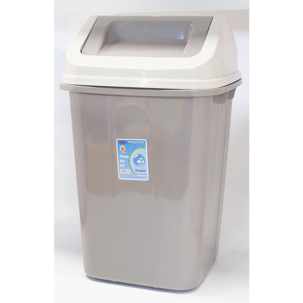 Thùng đựng rác nắp lật