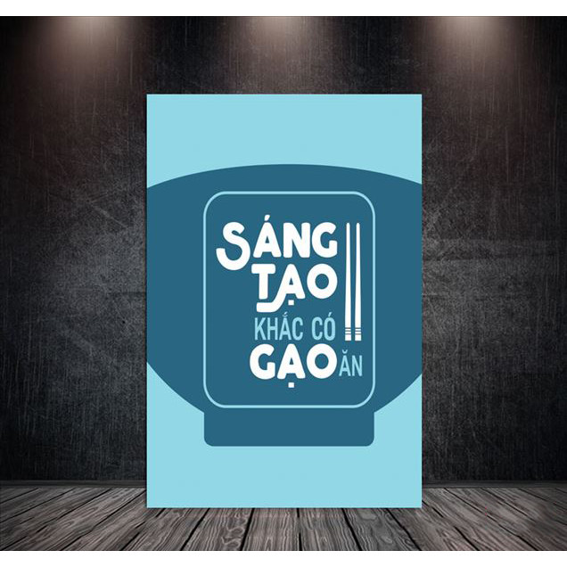 Tranh Slogan tạo động lực treo văn phòng -  PGĐL1445