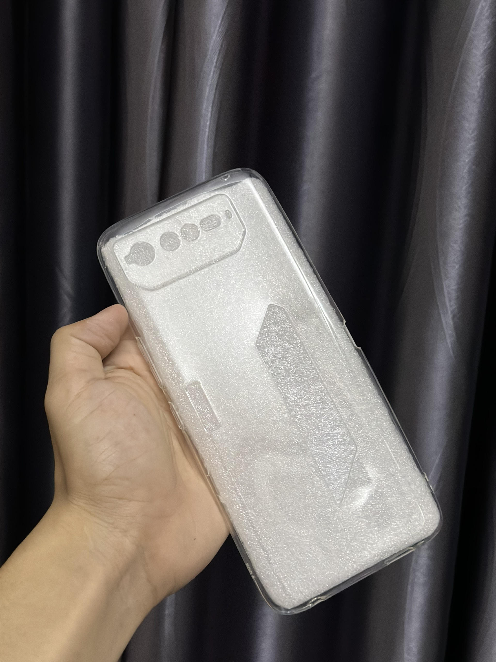 Ốp lưng điện thoại nhựa dẻo trong suốt GOR dành cho Asus Rog Phone 6 - Hàng nhập khẩu