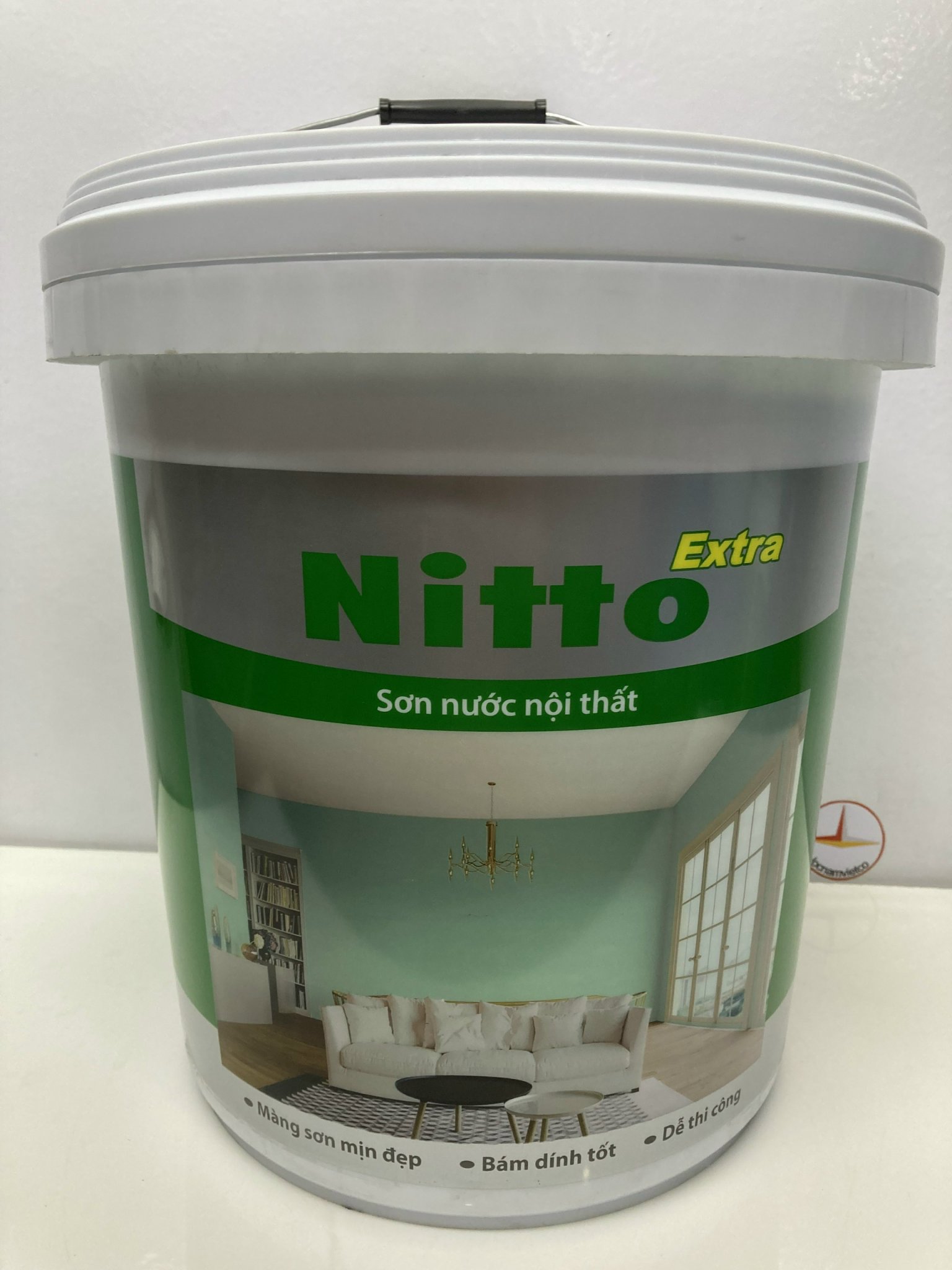 Sơn Nước Toa Nitto Extra nội thất màu vàng 7923_17L