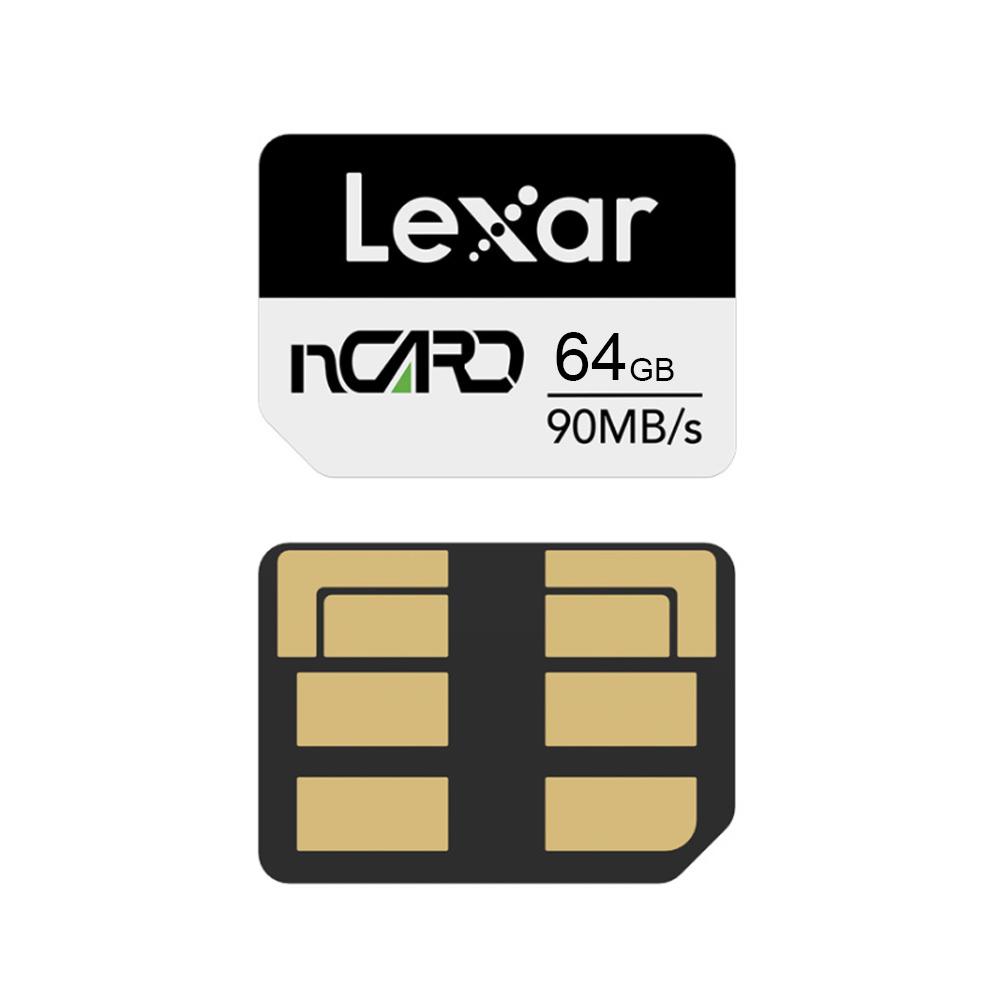 Lexar Micro TF Card 64G/128G/256G 90MB/S Compatible with HUAWEI Mate20/30/P30PRO Mini Portable