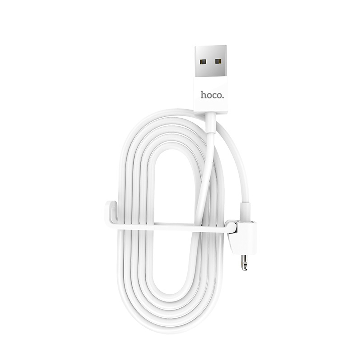 Cáp Sạc Có Gá Đỡ Lưng Hoco X31 Lightning Dành Cho Iphone + Tặng 5 Dây Quấn Cáp - Chính Hãng