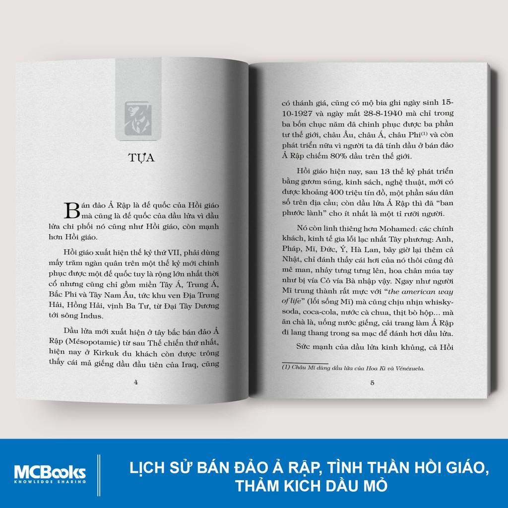 Sách - Bán Đảo Ả Rập - Tinh Thần Hồi Giáo Và Thảm Kịch Dầu Mỏ - BizBooks