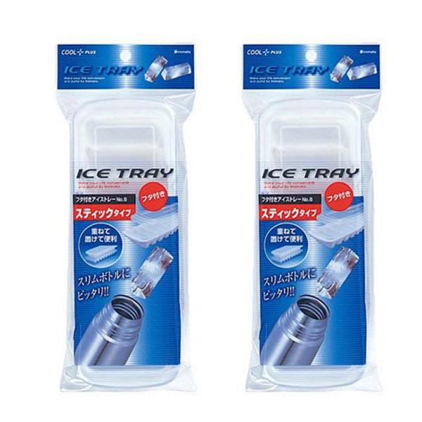 Combo 2, 3, 4 khay đá 8 viên có nắp nội địa Nhật Bản