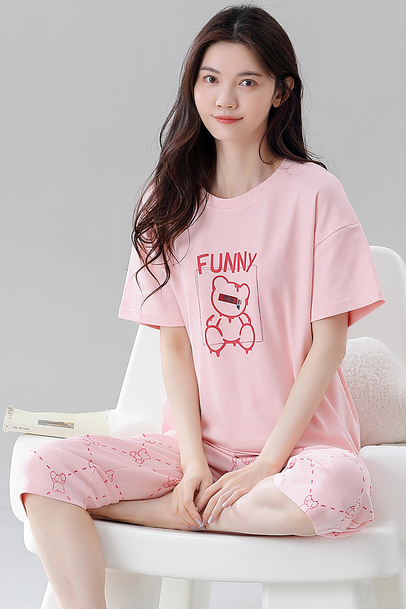 Quần áo mặc nhà cotton 5688