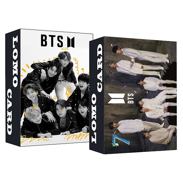 Lomo card BTS bộ thẻ ảnh BTS