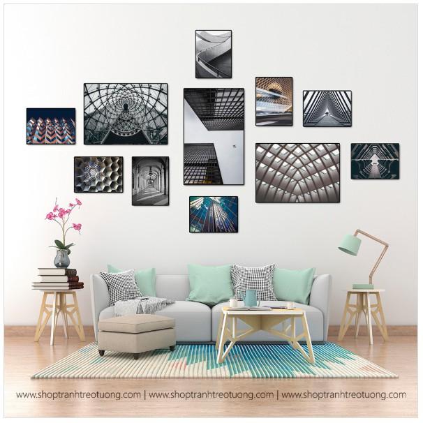TRANH DECOR TREO TƯỜNG-Tranh kiến trúc