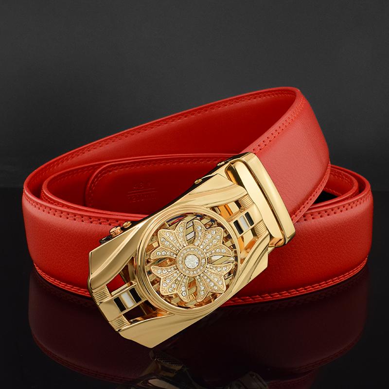 Cao Cấp Da Thật Chính Hãng Da Thắt Lưng Nam Quần Jean Kim Cương Giả Kim Loại Xoay Được Thắt Lưng Cao Cấp Thắt Lưng Doanh Nam Dây Thắt Lưng Thắt Lưng Mới