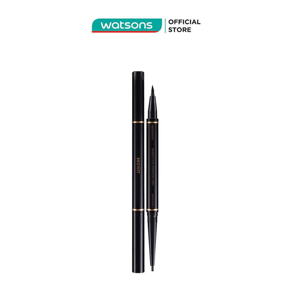 Bút Kẻ Mắt Browit HighTechnique Duo Eyeliner 0.45ml + 0.08g