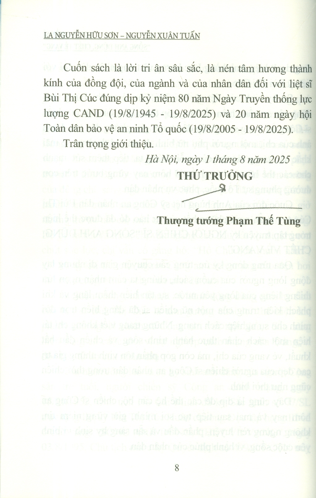 Người Chiến Sĩ "Sống Anh Dũng Chết Vẻ Vang" - Truyện Ký