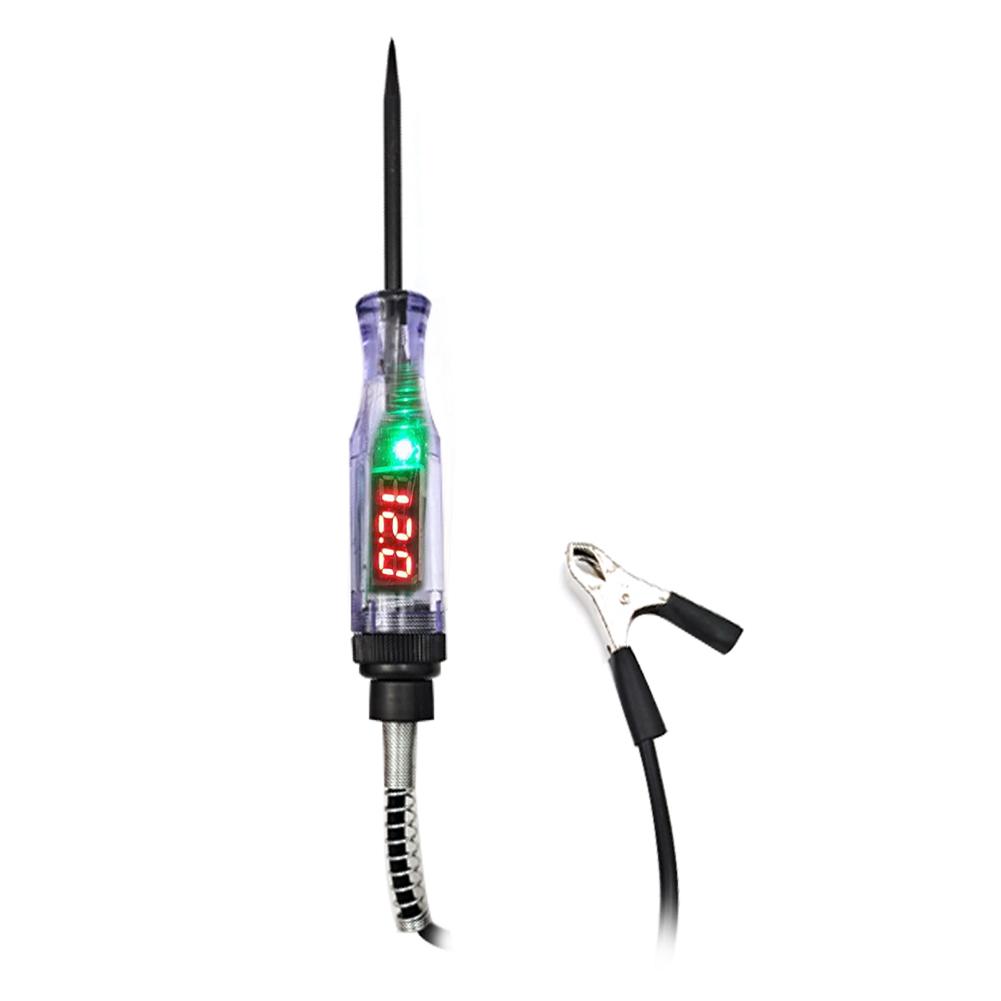 6 V 12 V 24 V Portable Car Automotive Electric Digital Display Circuit Tester Truck Circuit Probe Test Pen Light Tester