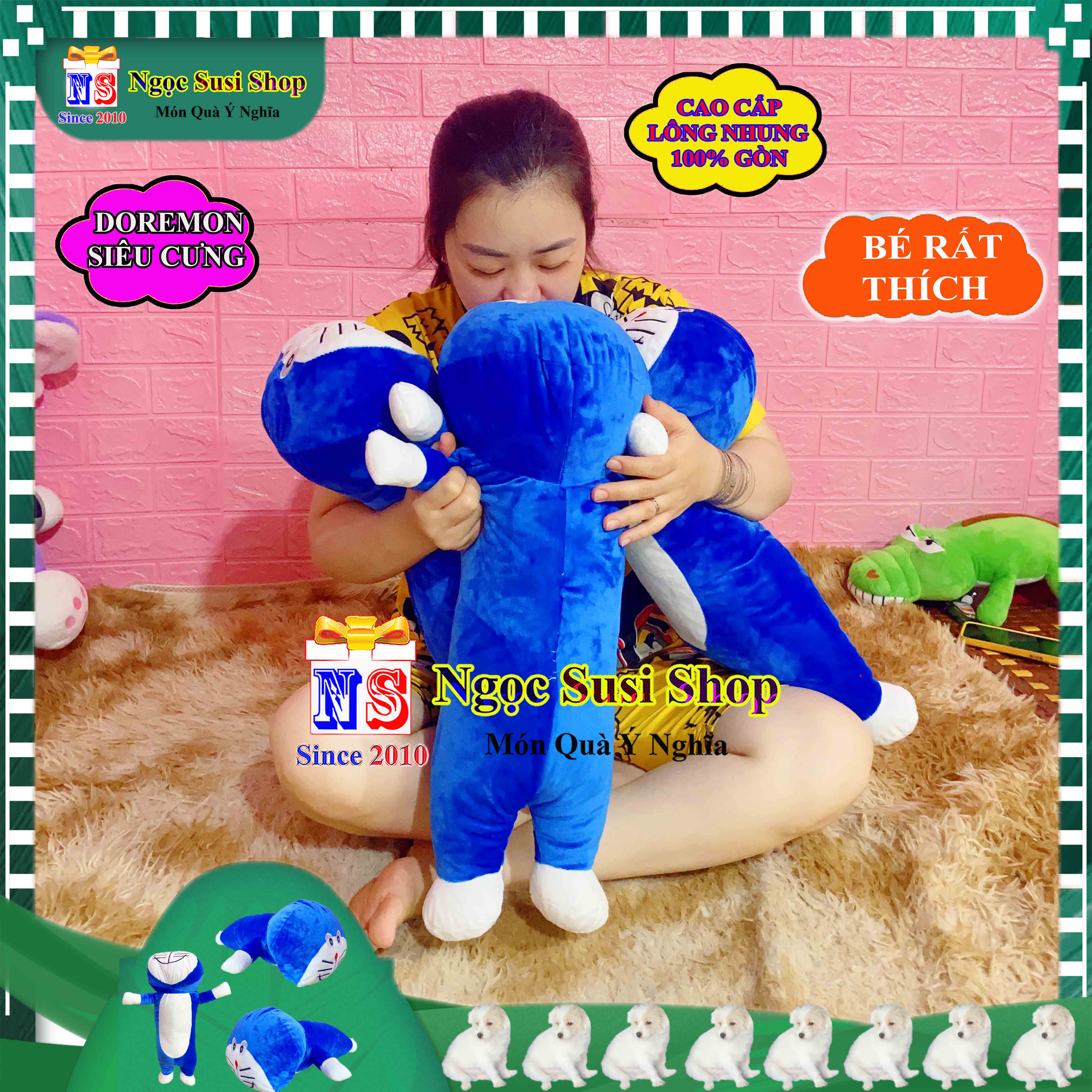 THÚ NHỒI BÔNG DORAEMON DOREMON BÉ RẤT THÍCH ÔM NGỦ - GẤU BÔNG ĐÔRÊMON HÀNG ĐỘC