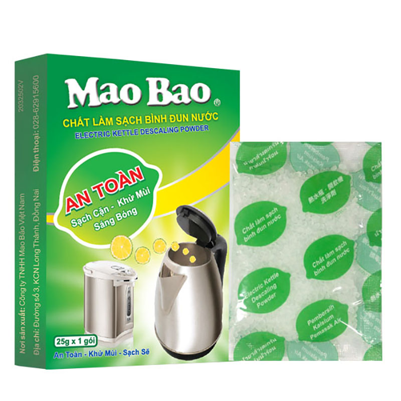 Combo 02 Hộp Vệ Sinh Lồng Máy Giặt Ag+ Mao Bao 306g - Tặng Chất Làm Sạch Bình Đun Nước 25g x 1 gói