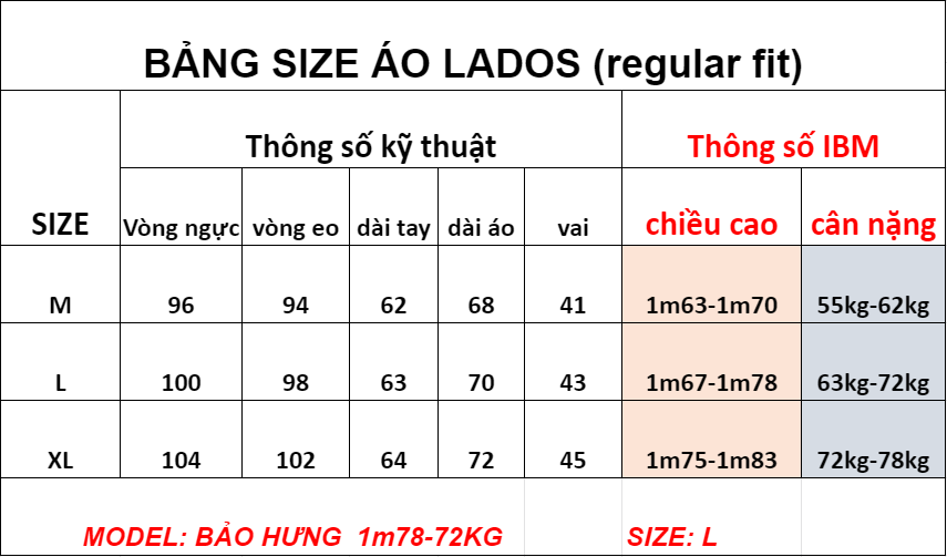 Áo sơmi caro tay dài có túi Lados - 8065 Chất mềm mịn thấm hút mồ hôi tốt, form đẹp thời trang trẻ trung