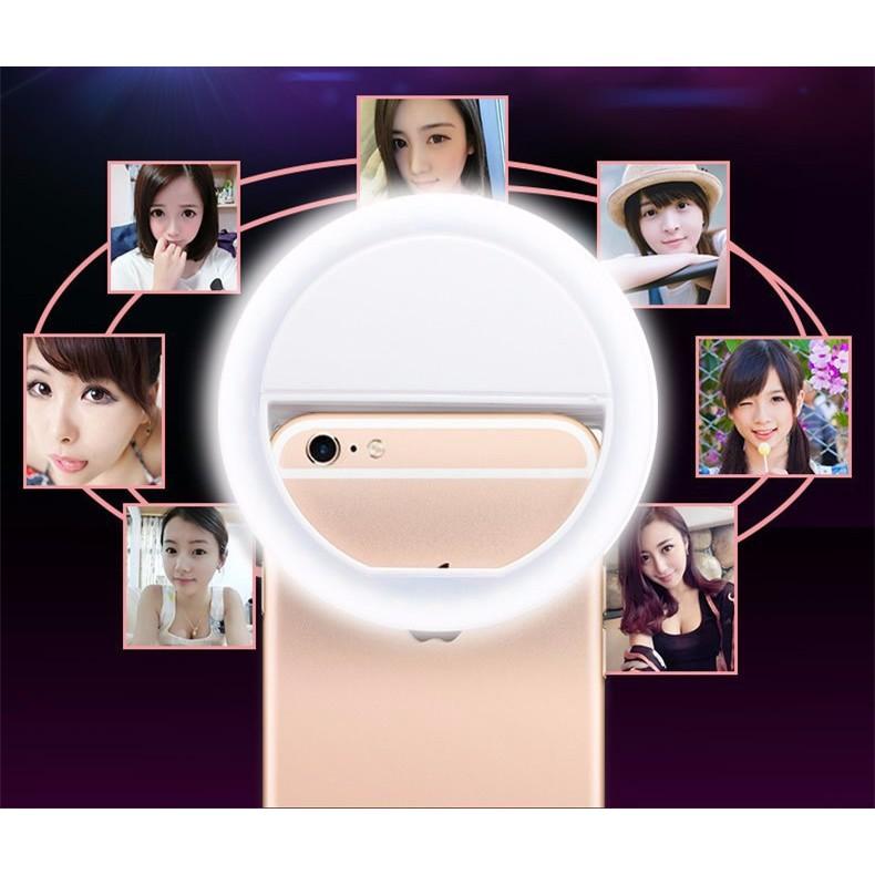 Đèn Kep Flash Hỗ Trợ Selfie For Smartphone (Selfie Ring Light) RK12