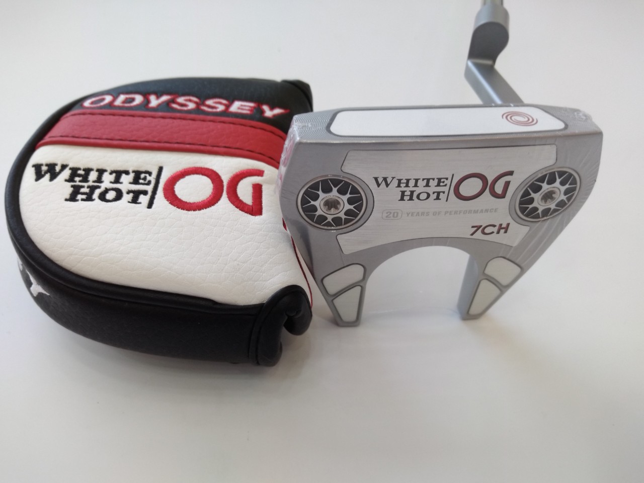 (Chính Hãng) Gậy Putter Odyssey White Hot OG 7 CH 33 Inch Và 34 Inch - Gậy Golf New Seal