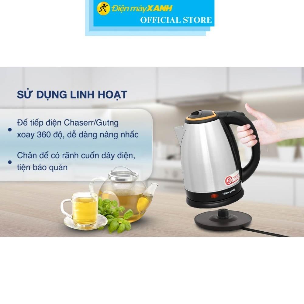 Bình đun siêu tốc Điện Quang 1.8 lít ĐQ EKT06 1518 BL - Hàng chính hãng - Hàng Chính Hãng