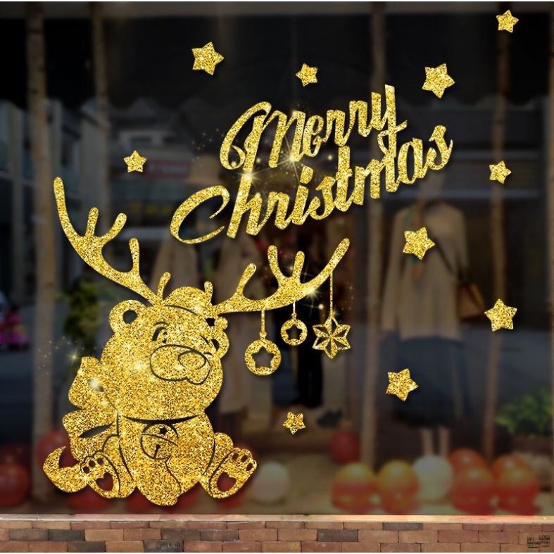 Decal trang trí Noel Hít Tĩnh Điện -