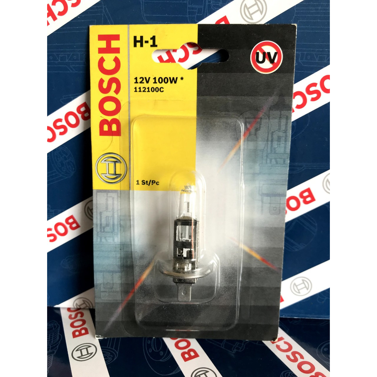 Bóng đèn Bosch H1 12V 100W . đèn sương mù , đèn cốt , đèn pha