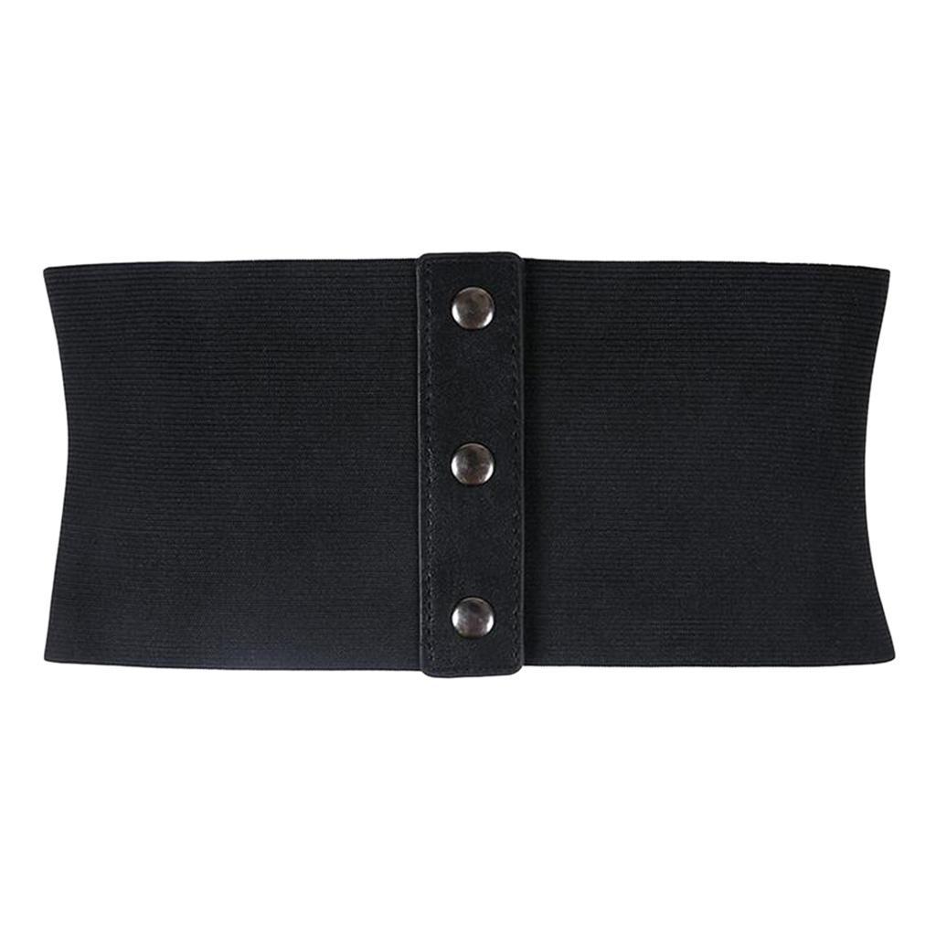 Women's Dress Belt Cincher Corset Belt PU Waistband Wide Lace-up Corset