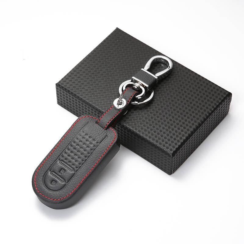 Ốp khóa kim loại phản quang-Ốp Chìa Khóa Xe Toyota Rush Wigo Avanza Hợp Kim Kẽm 2 Nút bảo vệ chìa khóa