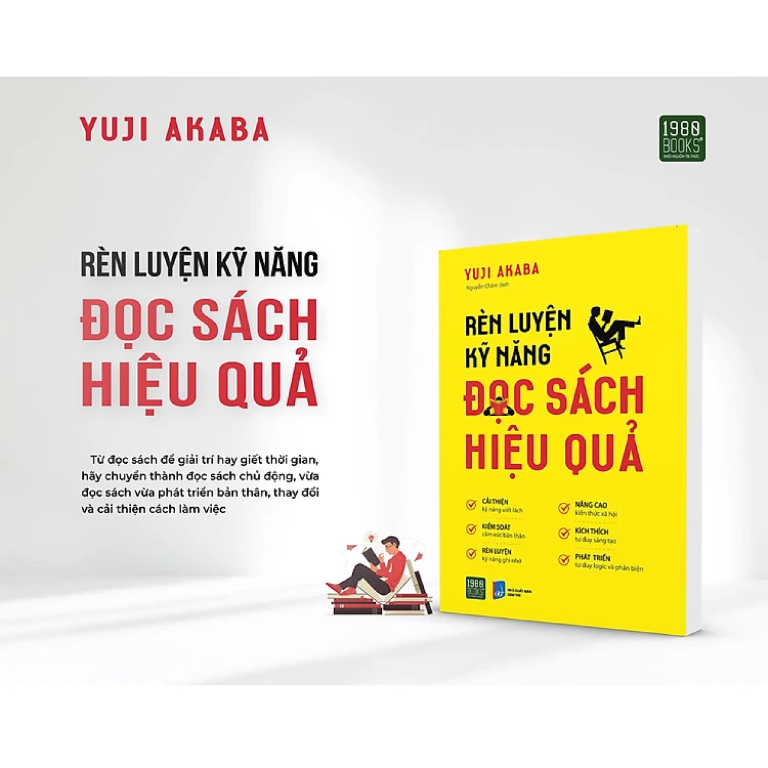 Sách Kĩ Năng Sống/Tư Duy Phát Triển Bản Thân: Rèn Luyện Kỹ Năng Đọc Sách Hiệu Quả