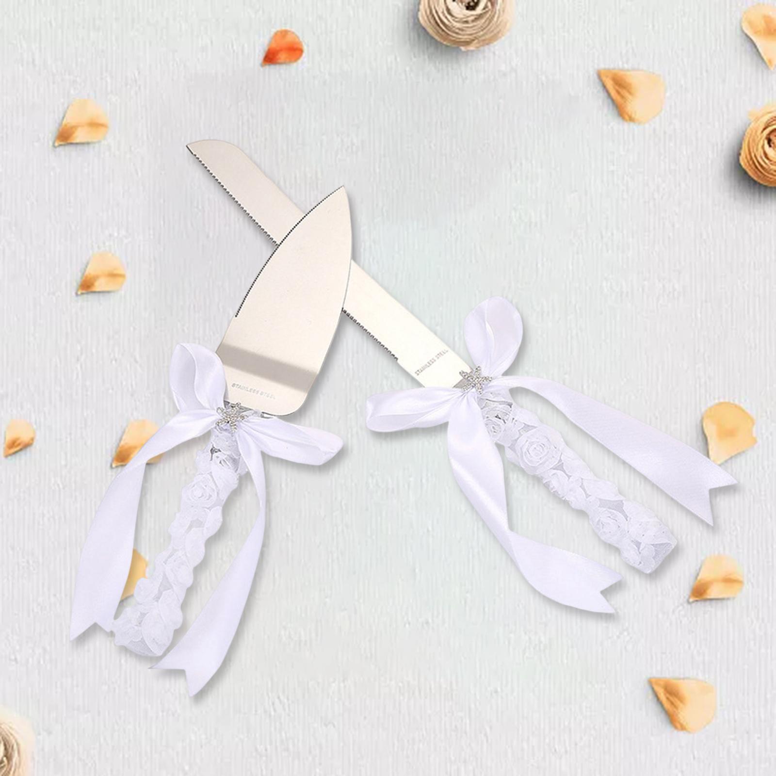 Wedding Cake Server Set Cake Cutting Set Baking Tool for Dessert Baking