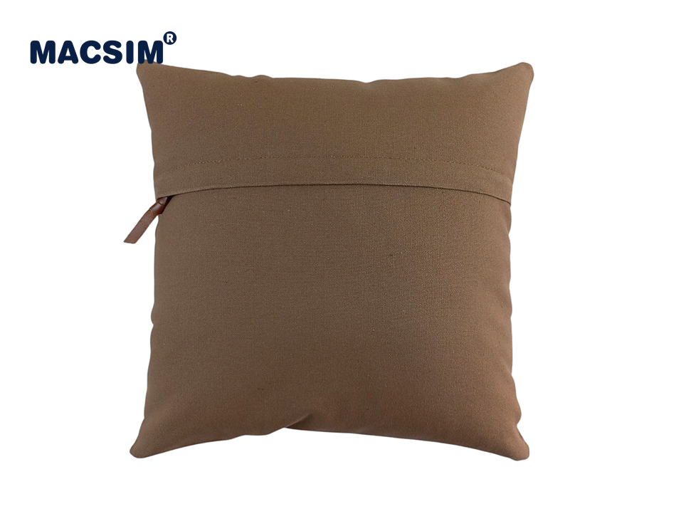 Gối tựa lưng, tựa đầu đa năng, gối sofa cao cấp Macsim kích thước 40cm x 40cm màu vàng