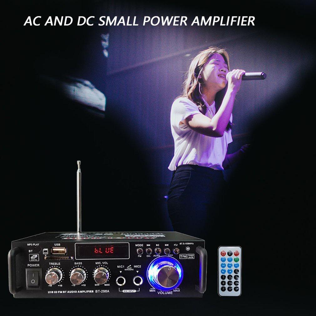 Bộ Khuếch Đại Nguồn Điện mini USB bluetooth Thẻ AC Và DC Cho Xe Hơi