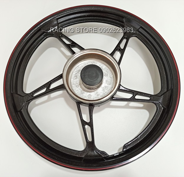 MÂM-VÀNH YA RC 1 ĐĨA CÂY LỚN CHỈ ĐỎ GẮN CHO XE SIRIUS,JUPITER,TAURUS