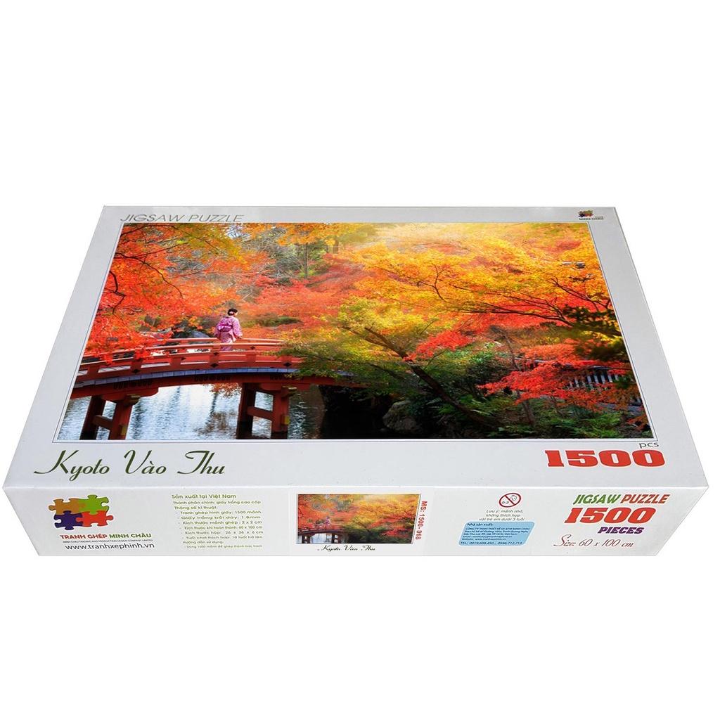 Xếp hình 1500 mảnh-Kyoto vào thu