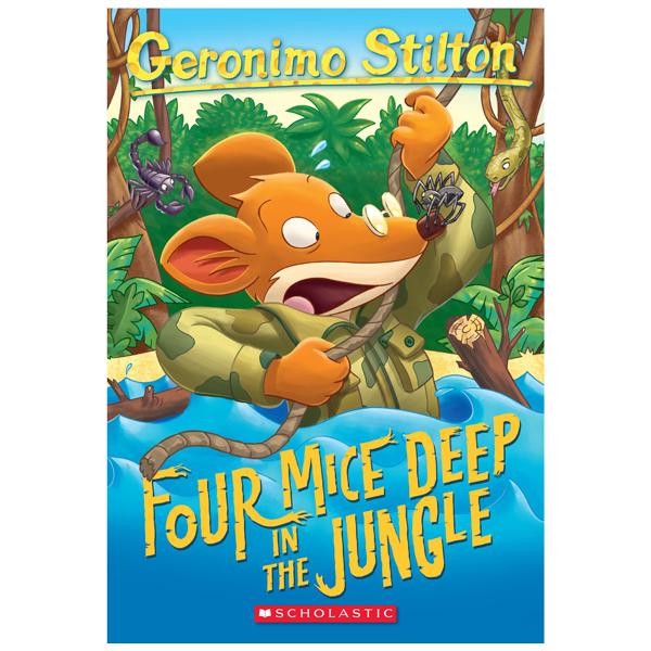 Sách ngoại văn: Four Mice Deep In The Jungle (Geronimo Stilton, No. 5)