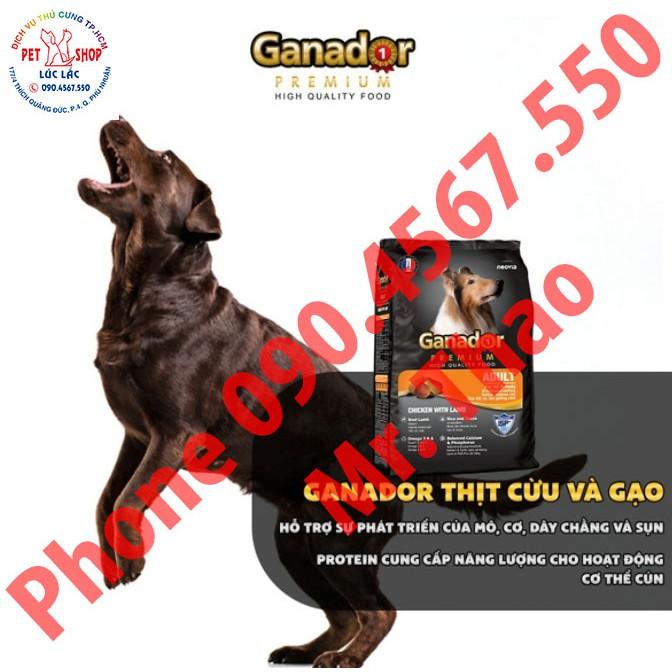 [20KG] Thức ăn cho chó trưởng thành Ganador vị thịt cừu & gạo - Ganador Lamb & Rice 20KG