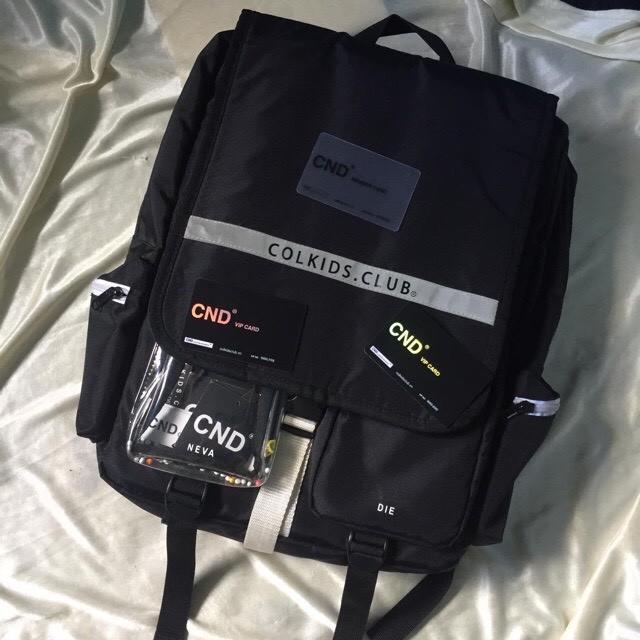 Balo Đi Học Thời Trang Colkids Club SS3 Màu Đen
