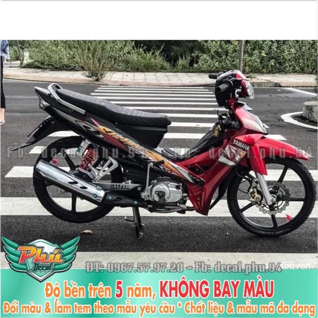 Tem rời Sirius crom phối đỏ đen -1