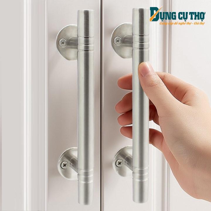 Tay Nắm Inox Cho Cửa Tủ Bếp, Tủ Áo, Ngăn Kéo - Hàng Dày Đặc - Kiểu 1