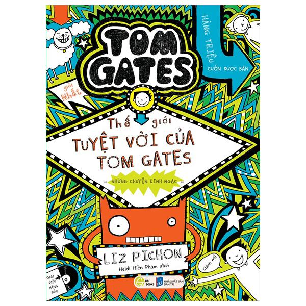 Sách - Thế Giới Tuyệt Vời Của Tom Gates - Những Chuyện Kinh Ngạc
