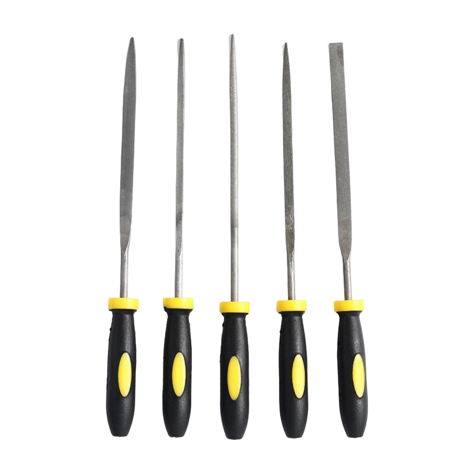 5Pcs Guitar Fret File Guitar Repairing Fret Leveling for Guitar Ukulele