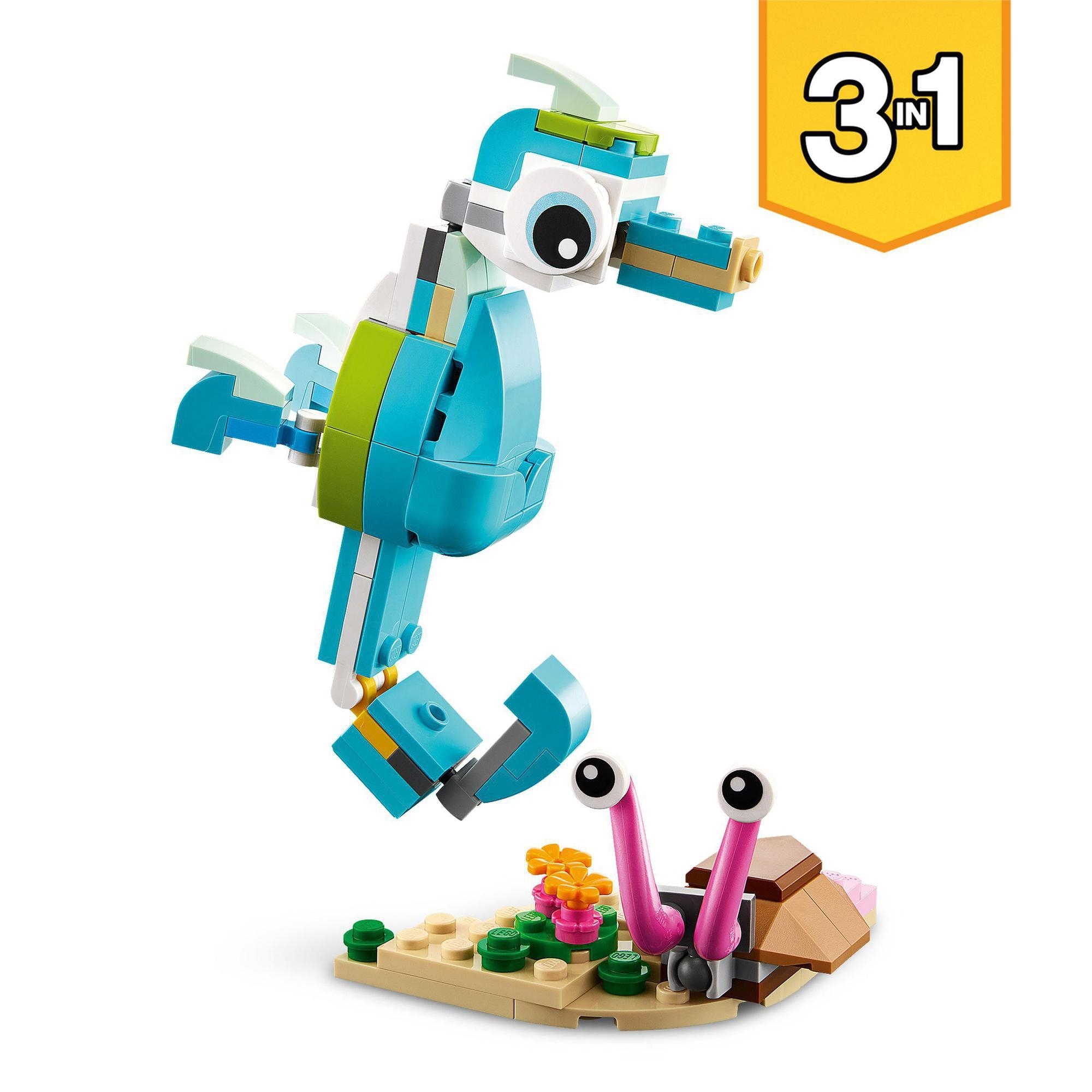LEGO Creator 31128 Cá Heo Và Rùa