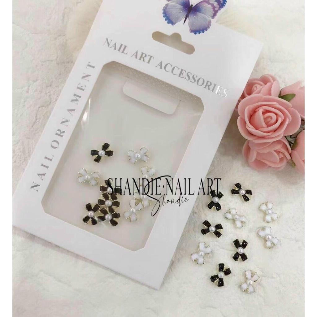 (Hàng mới về) Set charm thương hiệu trang trí móng siêu xinh dành cho Nail