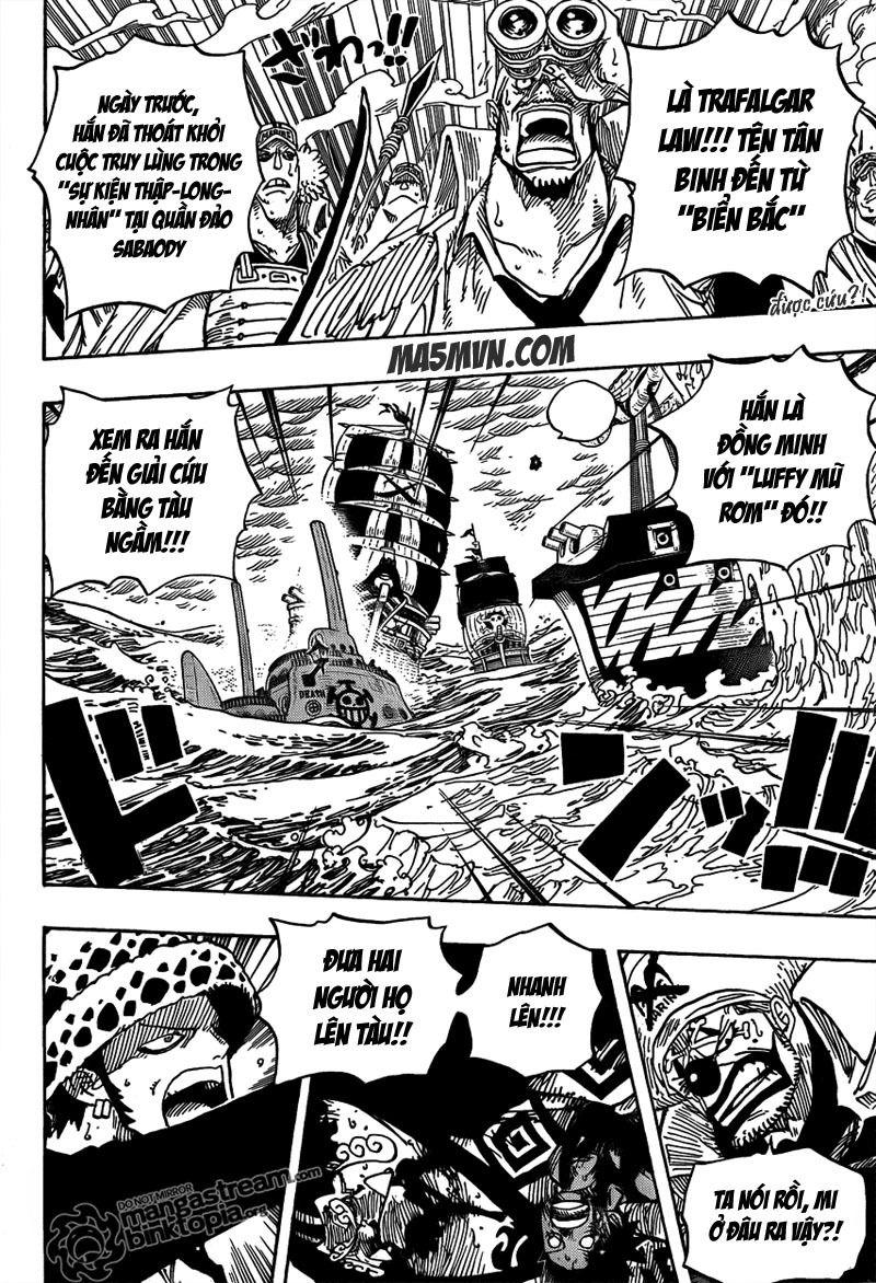 đảo hải tặc - one piece chapter 579 2