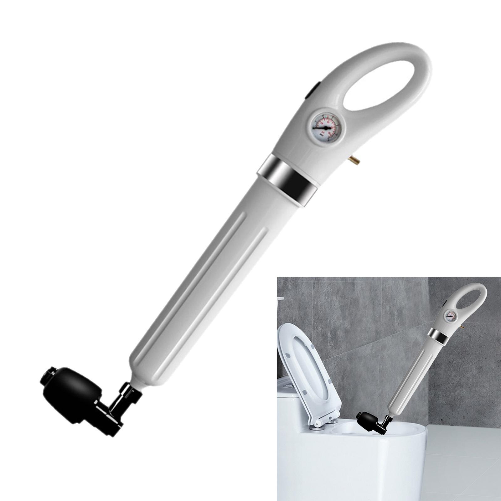 Toilet Air Pressure Inflator Plunger Pump Kit for Sink Clog Remover