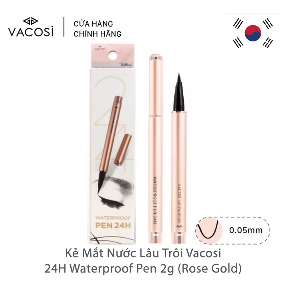 Kẻ Mắt Nước Vacosi 24H Waterproof Pen