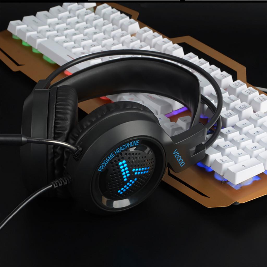 Gaming 7.1 Kênh Tai Nghe Tai Nghe Có Microphone Stereo Thiết Kế Chuyên Nghiệp Dành Cho Máy Tính Laptop Game Thủ