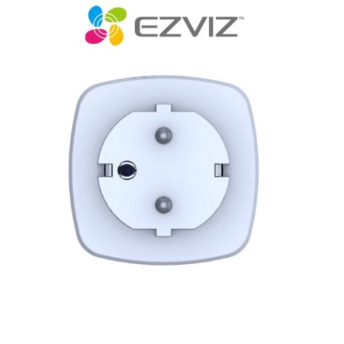 Ổ cắm Wifi thông minh điều khiển bật tắt mọi nơi qua App Ezviz T30-10A-EU Smart Plug, hẹn giờ bật tắt. Hàng Chính Hãng