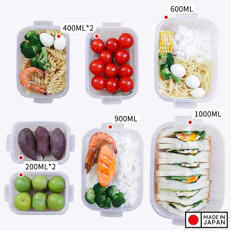 Hộp đựng thực phẩm có van thông hơi - Hàng nội địa Nhật Bản