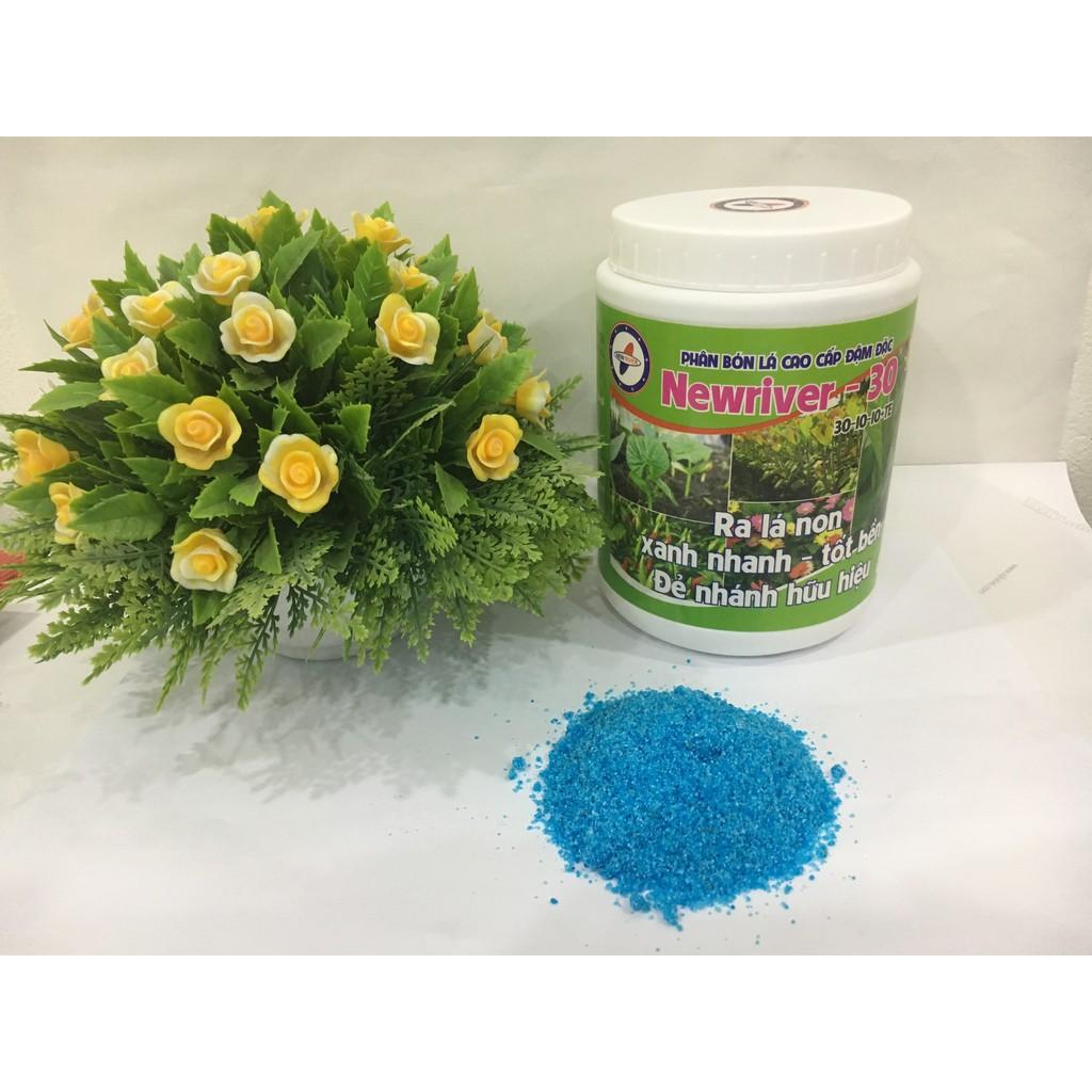 PHÂN BÓN NEWRIVER 30-10-10 HŨ 500GR - XANH MỠ LÁ
