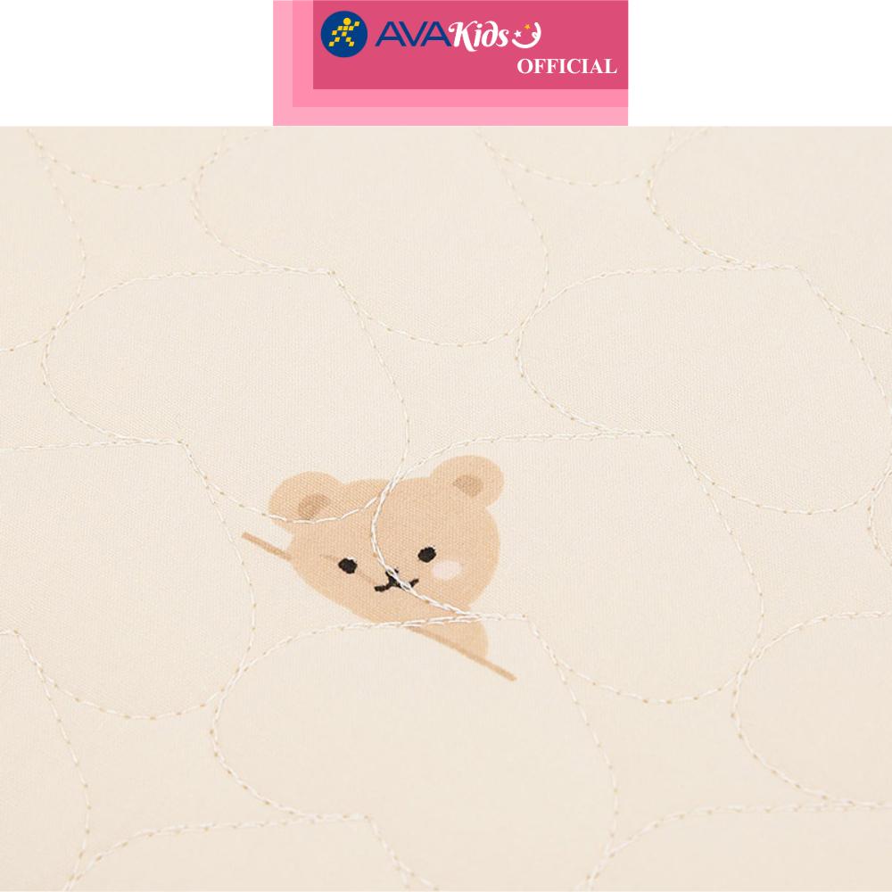 Gối Bessla 39x23x3 cm - Gấu (18 - 36 tháng) - Hàng Chính Hãng