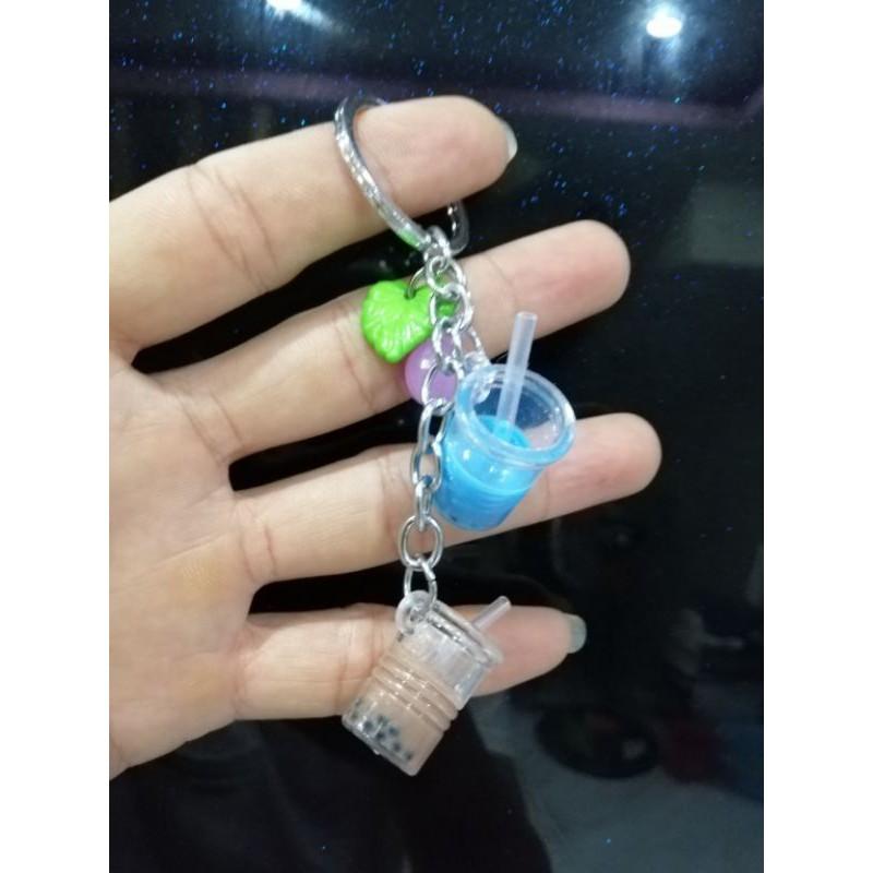 MÓC KHÓA LY TRÀ SỮA DỄ THƯƠNG